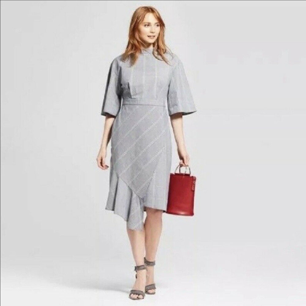 NWT Who What Wear Fall Plaid Dress Plus 2XL XXL